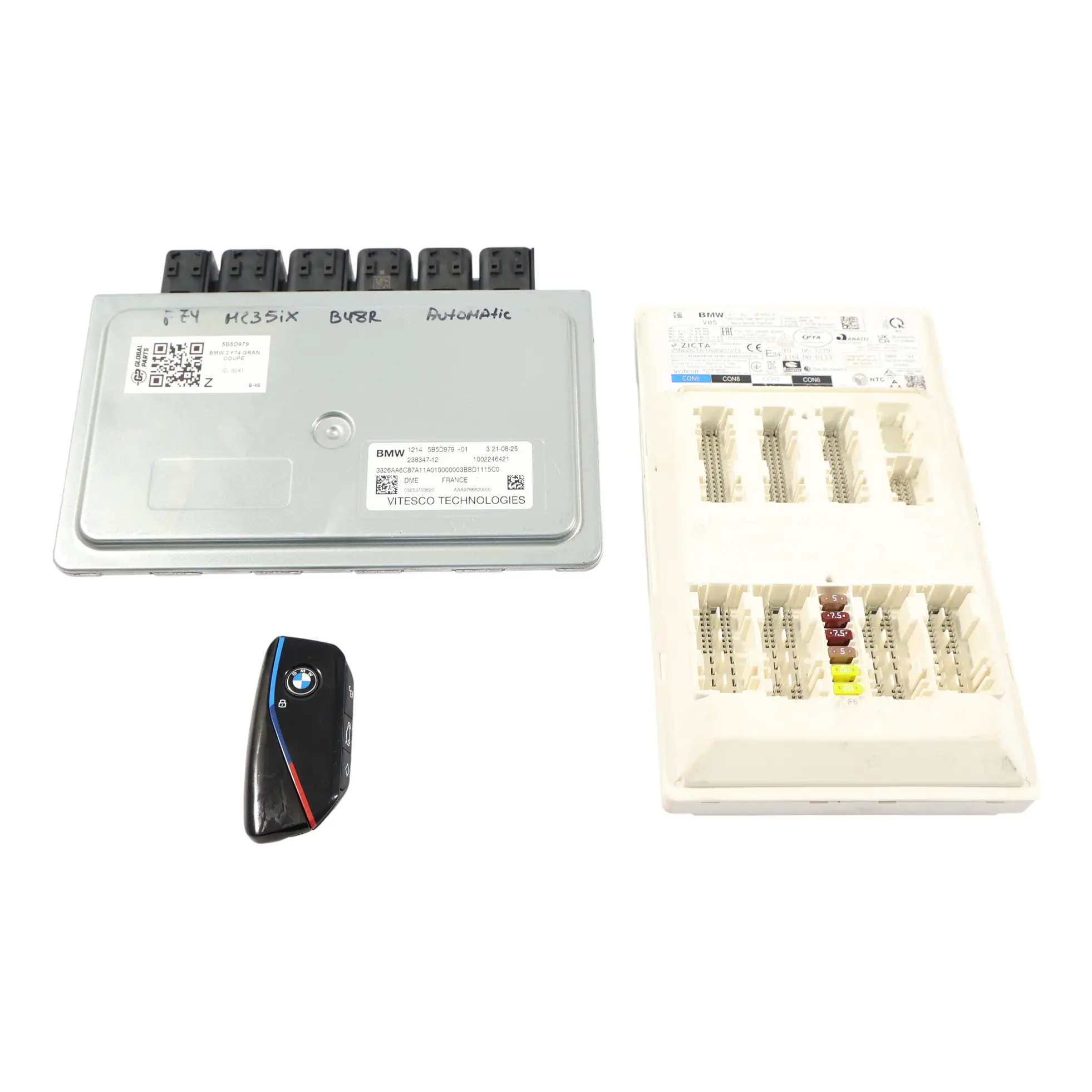 BMW F74 M235iX B48R 300HP Centralina Motore ECU Set DME 5B5D979 Automatico