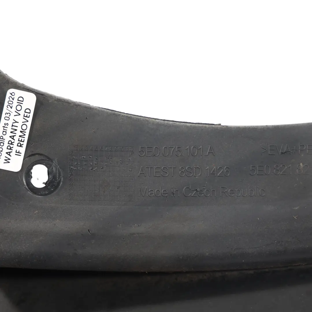 Mud Flap Guard Set Rear Left Right N/O/S A to Skoda Octavia 5E with Part number 5E0075101 Skoda Octavia 5E Mud Flap Guard Set Rear Left Right N/O/S A - SKU 5E0075101-SET - Part number 5E0075101