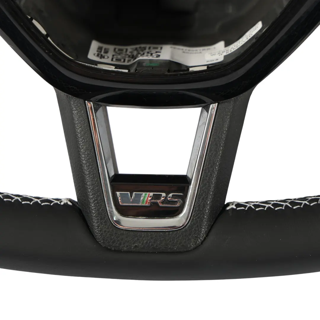 Mk3 VRS Volant NEUF En Cuir Noir À Fond Plat pour Skoda Octavia à propos du numéro de pièce 5E0419091BB Skoda Octavia Mk3 VRS Volant NEUF En Cuir Noir À Fond Plat - SKU 5E0419091BB-1 - Numéro de pièce 5E0419091BB