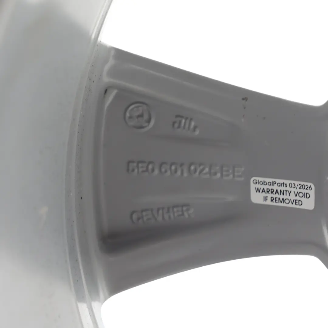 MK3 5E Llanta Aleación Plata 6,5J 16" ET:46 para Skoda Octavia con número de pieza 5E0601025BE Skoda Octavia MK3 5E Llanta Aleación Plata 6,5J 16" ET:46 - SKU 5E0601025BE-1 - Número de pieza 5E0601025BE