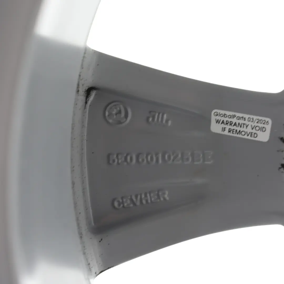 MK3 5E Jante Alliage Argent 6,5J 16" ET:46 pour Skoda Octavia à propos du numéro de pièce 5E0601025BE Skoda Octavia MK3 5E Jante Alliage Argent 6,5J 16" ET:46 - SKU 5E0601025BE-2 - Numéro de pièce 5E0601025BE