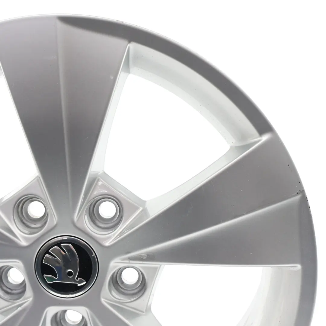 Skoda Octavia Mk3 5E Felga Aluminiowa Srebrna 6,5J 16" ET:46 - SKU 5E0601025BE-2 - Numer Części 5E0601025BE