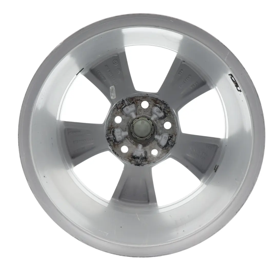 Mk3 5E Silver Alloy Wheel Rim 6.5J 16" ET46 to Skoda Octavia with Part number 5E0601025BE Skoda Octavia Mk3 5E Silver Alloy Wheel Rim 6.5J 16" ET46 - SKU 5E0601025BE-3 - Part number 5E0601025BE