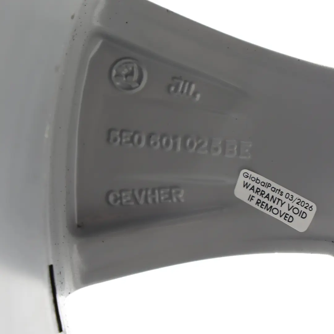 Skoda Octavia Mk3 5E Silver Alloy Wheel Rim 6.5J 16" ET46 - SKU 5E0601025BE-3 - Part number 5E0601025BE