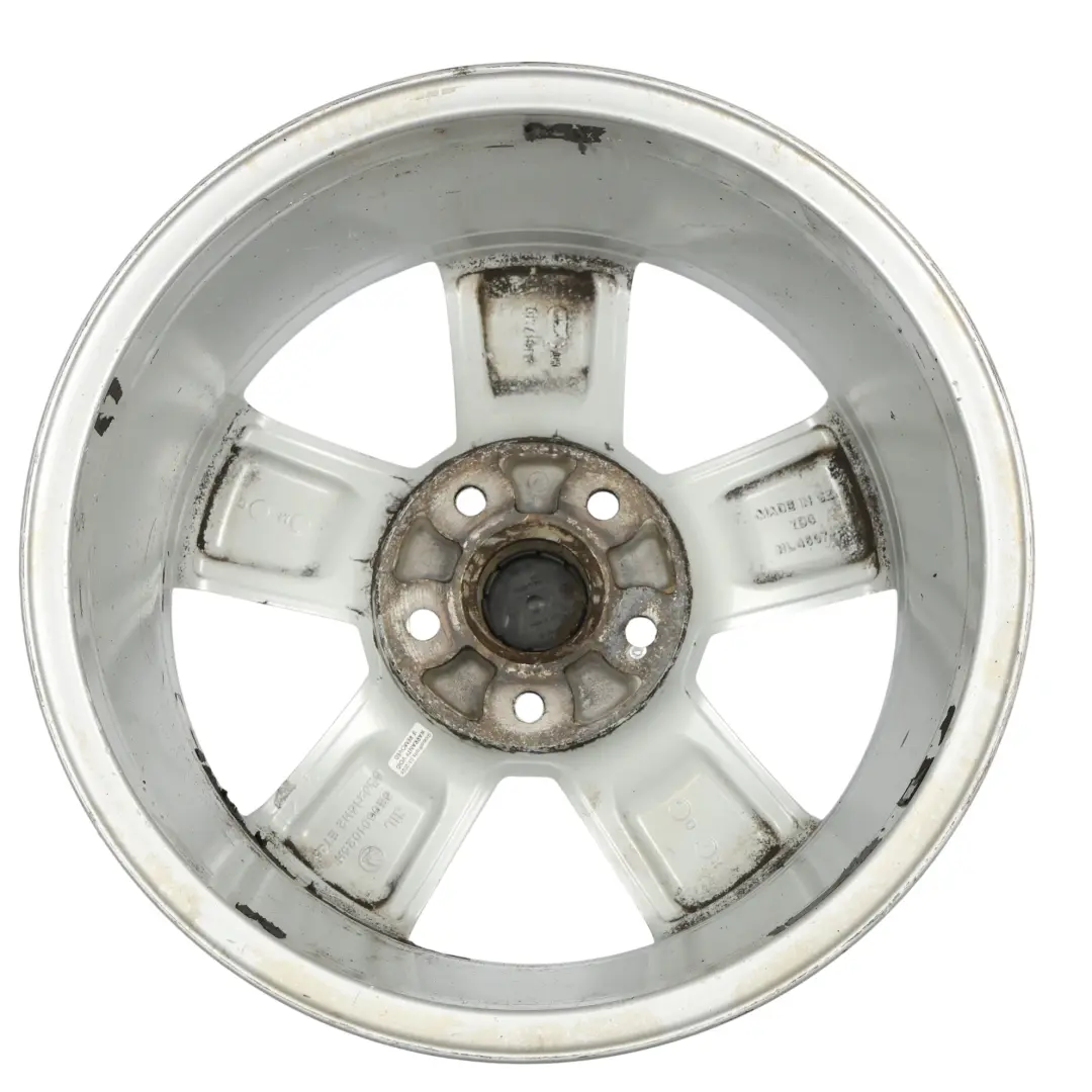 Skoda Octavia Mk3 5E Srebrna Felga Aluminiowa 16" 6,5J ET:46 - SKU 5E0601025H-1 - Numer Części 5E0601025H