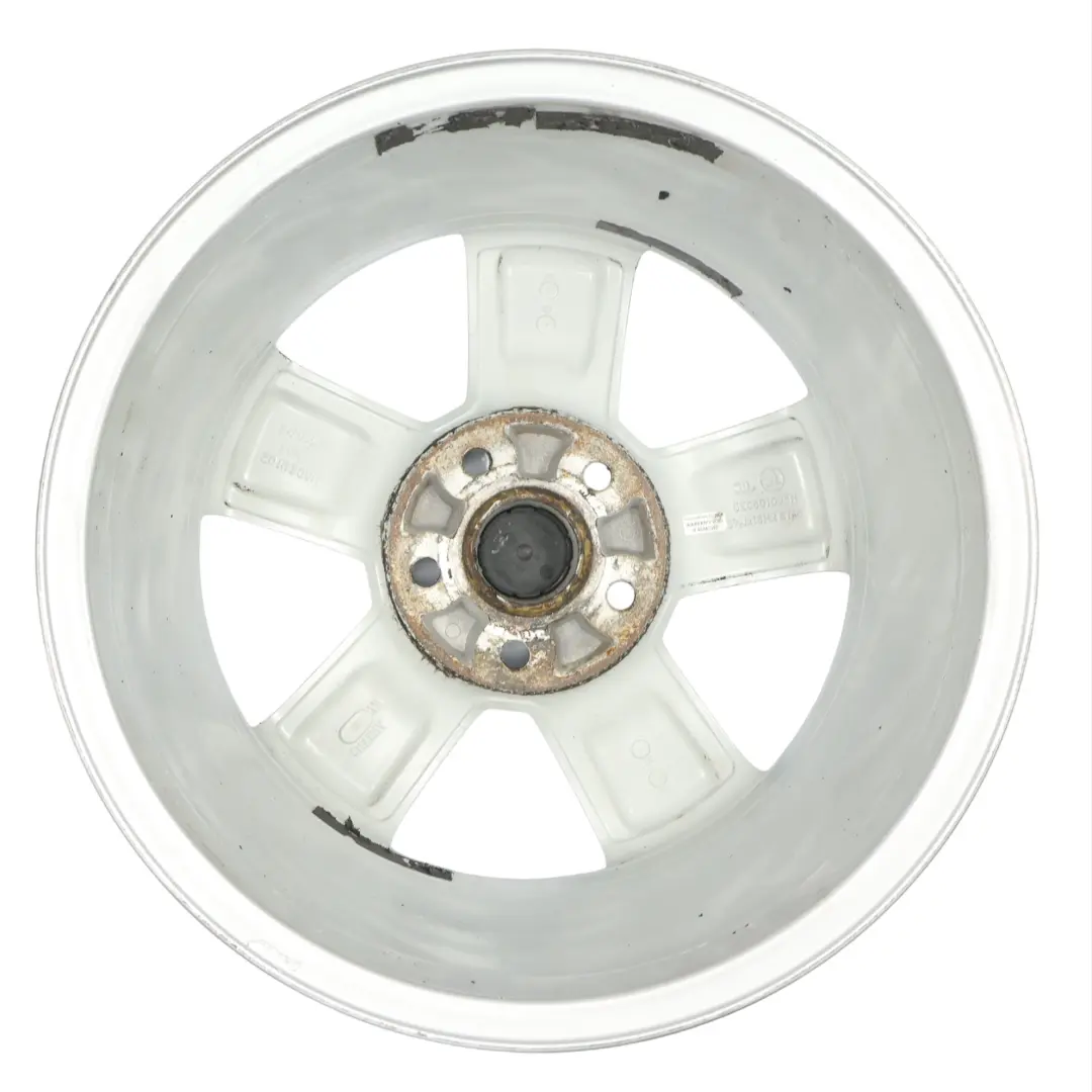 Mk3 5E Silver Alloy Wheel Rim 6.5J 16" ET46 Star Spoke to Skoda Octavia with Part number 5E0601025H Skoda Octavia Mk3 5E Silver Alloy Wheel Rim 6.5J 16" ET46 Star Spoke - SKU 5E0601025H-3 - Part number 5E0601025H