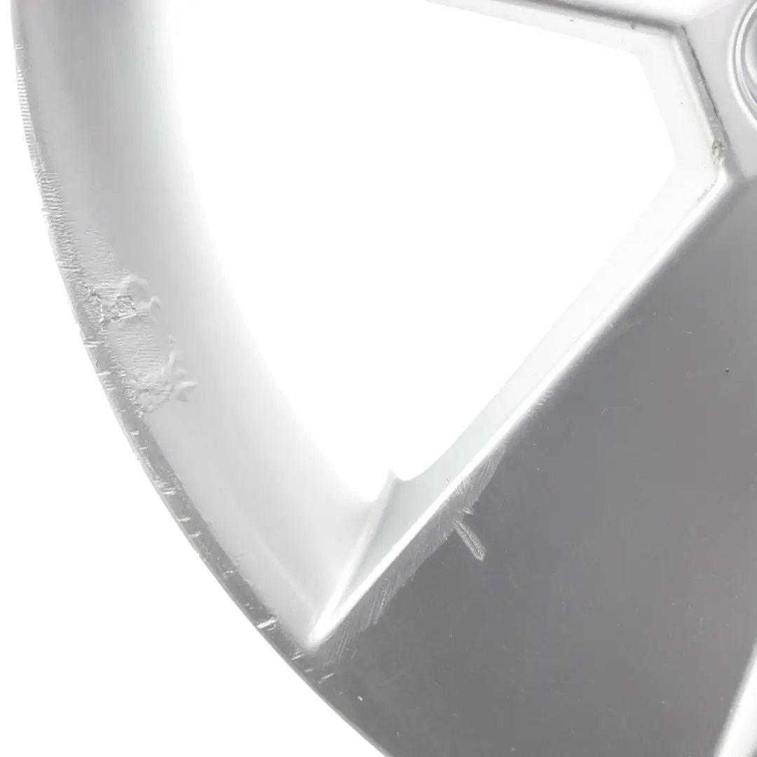 Mk3 5E Silver Alloy Wheel Rim 6.5J 16" ET46 Star Spoke to Skoda Octavia with Part number 5E0601025H Skoda Octavia Mk3 5E Silver Alloy Wheel Rim 6.5J 16" ET46 Star Spoke - SKU 5E0601025H-3 - Part number 5E0601025H