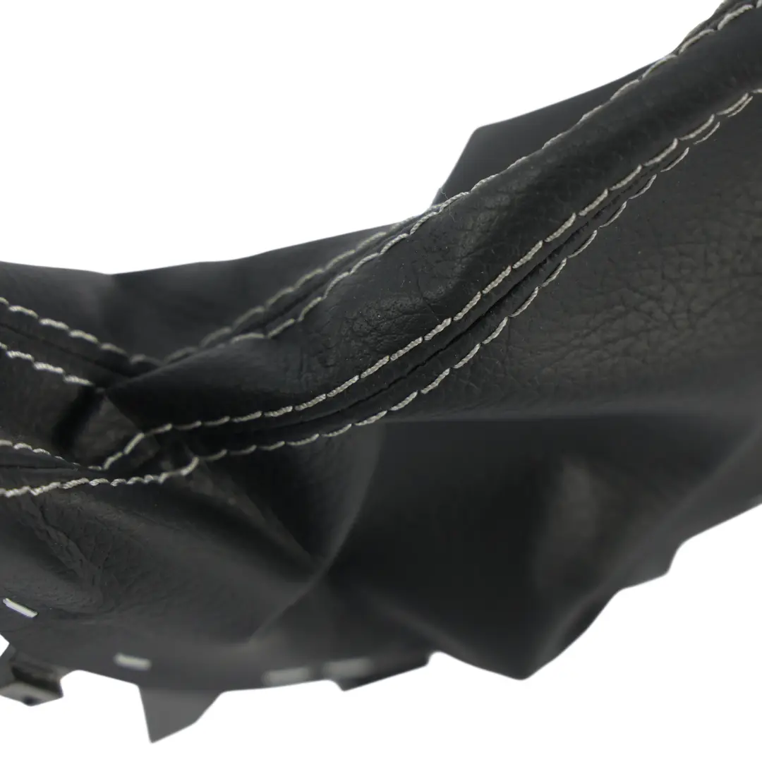 Skoda Octavia 5E Handbremse Griff Manschette Zierleiste Knopf Leder - SKU 5E0711457E-1 - Teilenummer 5E0711457E