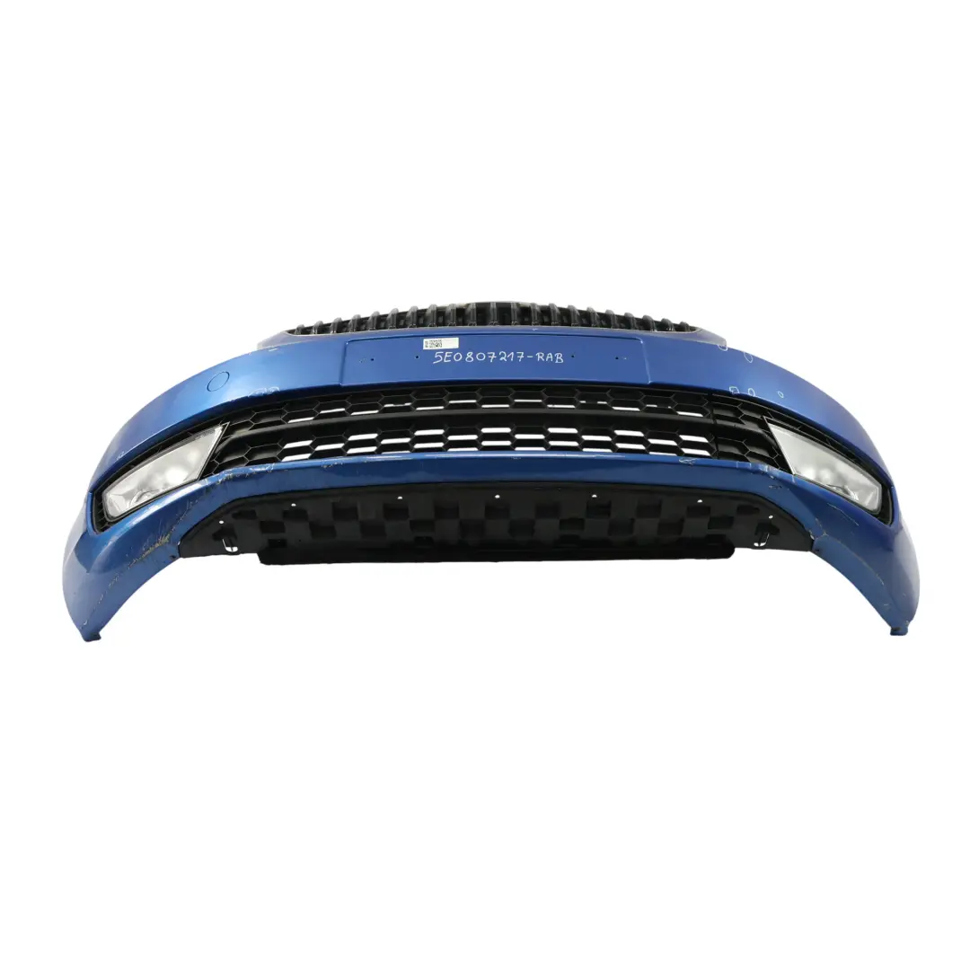 Mk3 Front Bumper Trim Panel Covering Race Blue Metallic - F5W to Skoda Octavia with Part number 5E0807217 Skoda Octavia Mk3 Front Bumper Trim Panel Covering Race Blue Metallic - F5W - SKU 5E0807217-RAB - Part number 5E0807217