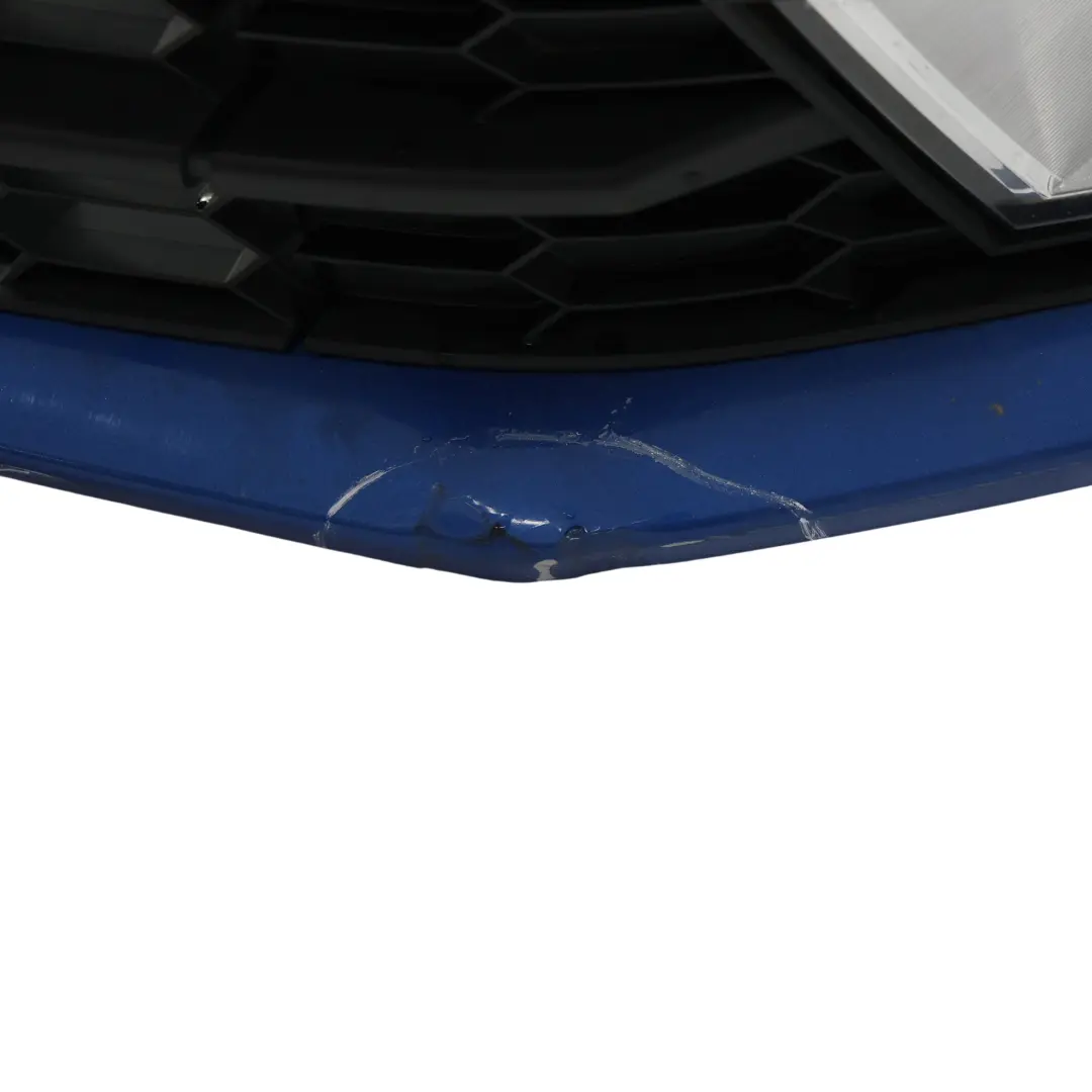 Mk3 Front Bumper Trim Panel Covering Race Blue Metallic - F5W to Skoda Octavia with Part number 5E0807217 Skoda Octavia Mk3 Front Bumper Trim Panel Covering Race Blue Metallic - F5W - SKU 5E0807217-RAB - Part number 5E0807217