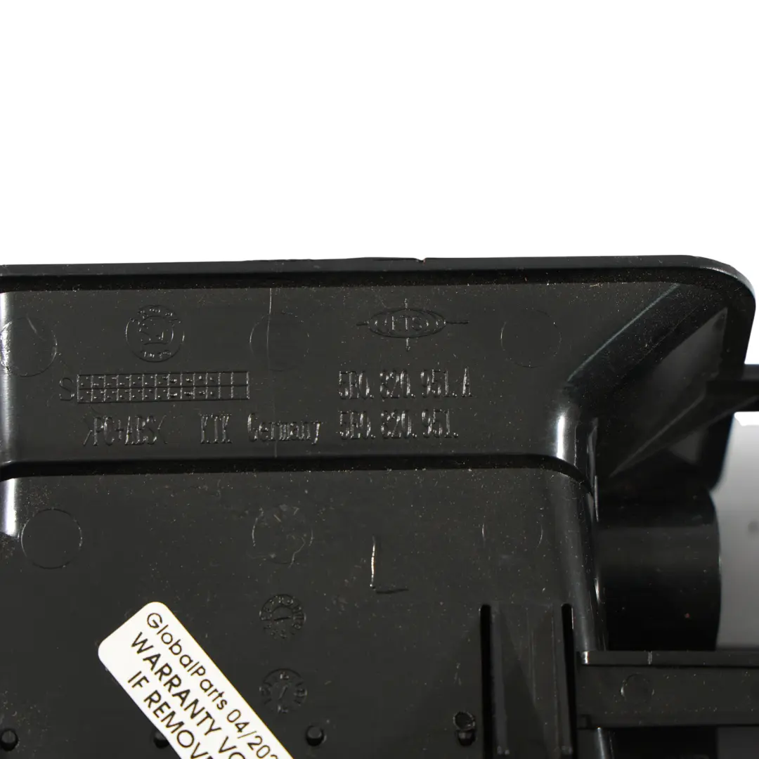 Skoda Octavia 5E Mittel Luftdüse Gitter Armaturenbrett Blende Schwarz - SKU 5E0820951A - Teilenummer 5E0820951A