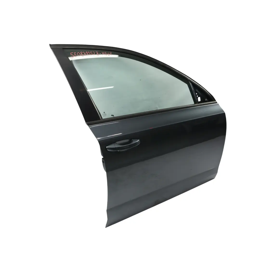 Skoda Octavia MK3 Tür Vorne Rechts Abdeckung Metal Grau Metallic F7Y - SKU 5E0831052B-MEGR - Teilenummer 5E0831052B