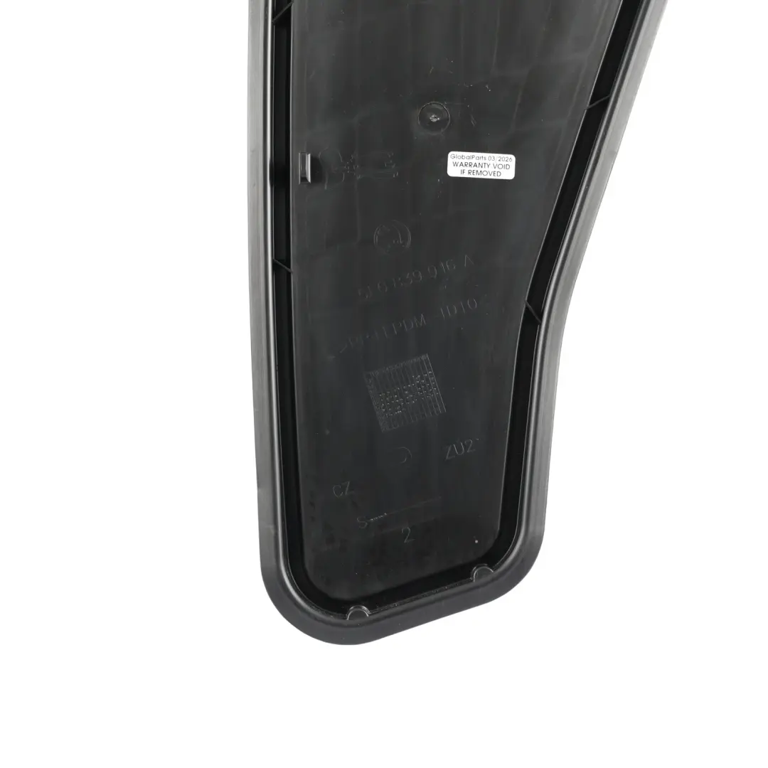 Skoda Octavia 5E MK3 Hintere Tür Verriegelung Abdeckung Rechts - SKU 5E0839916A - Teilenummer 5E0839916A