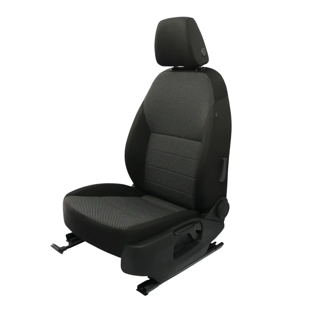 Mk3 5E Seat Front Left N/S Interior Heated Fabric Satin Black to Skoda Octavia with Part number 5E0881805C Skoda Octavia Mk3 5E Seat Front Left N/S Interior Heated Fabric Satin Black - SKU 5E0881805C-2 - Part number 5E0881805C