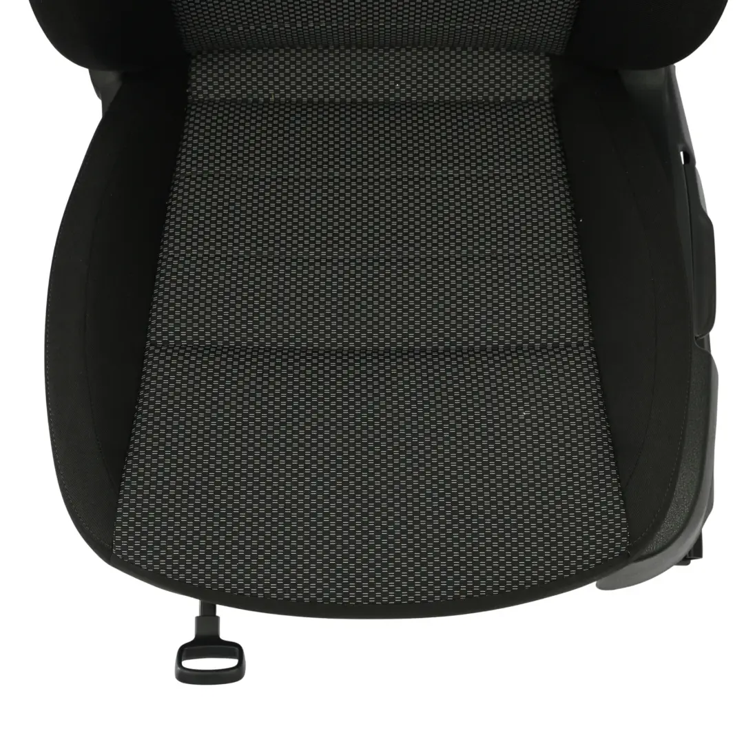 Skoda Octavia Mk3 5E Seat Front Left N/S Interior Heated Fabric Satin Black - SKU 5E0881805C-2 - Part number 5E0881805C