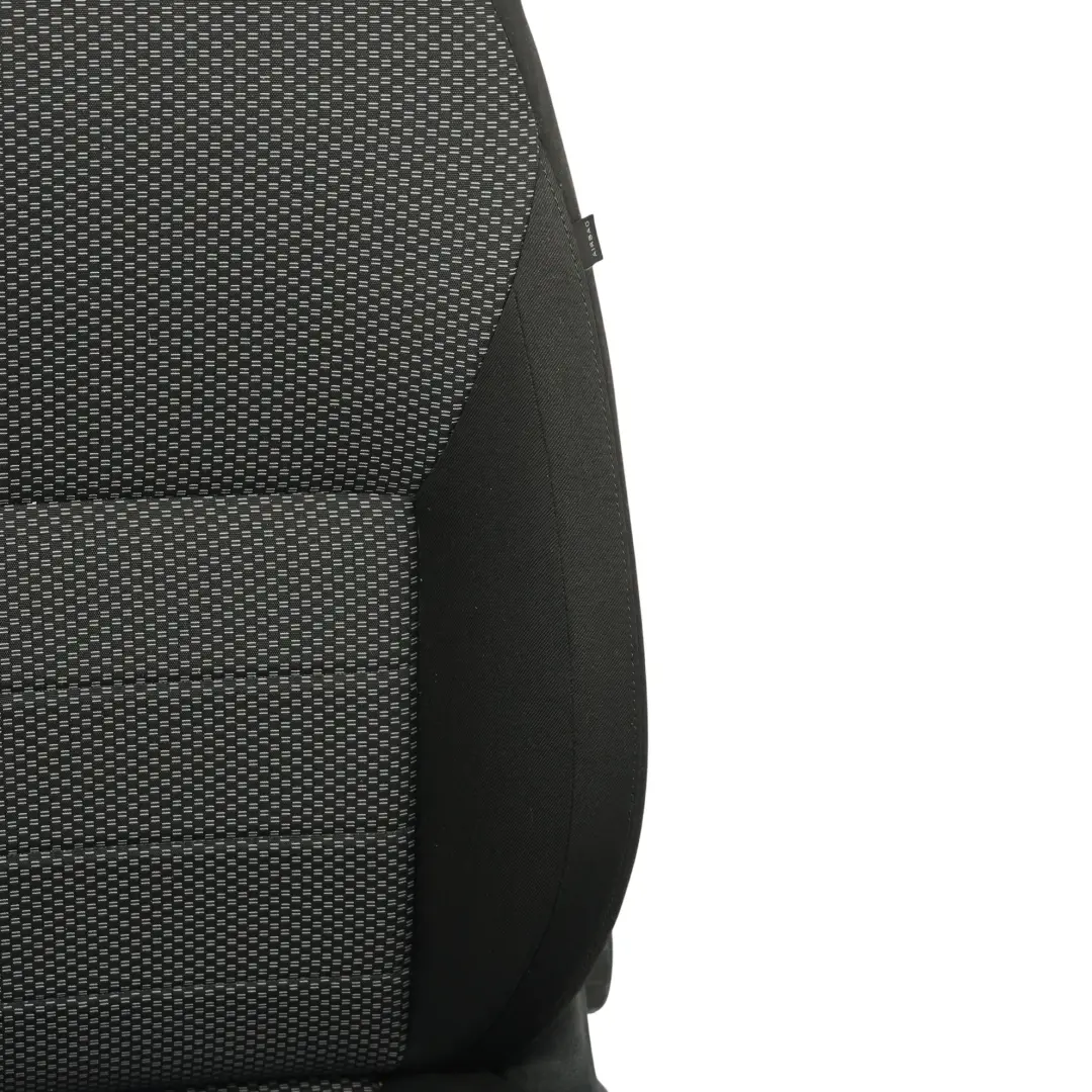 Skoda Octavia Mk3 5E Seat Front Left N/S Interior Heated Fabric Satin Black - SKU 5E0881805C-2 - Part number 5E0881805C