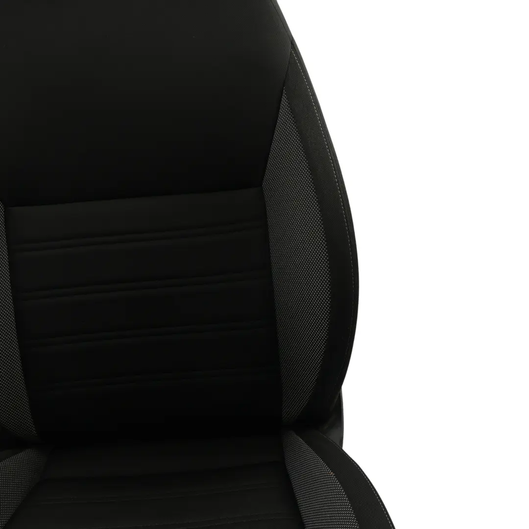 Skoda Octavia 5E Asiento Delantero Derecho Interior Tela Negro Satinado - SKU 5E0881806BS-1 - Número de pieza 5E0881806BS