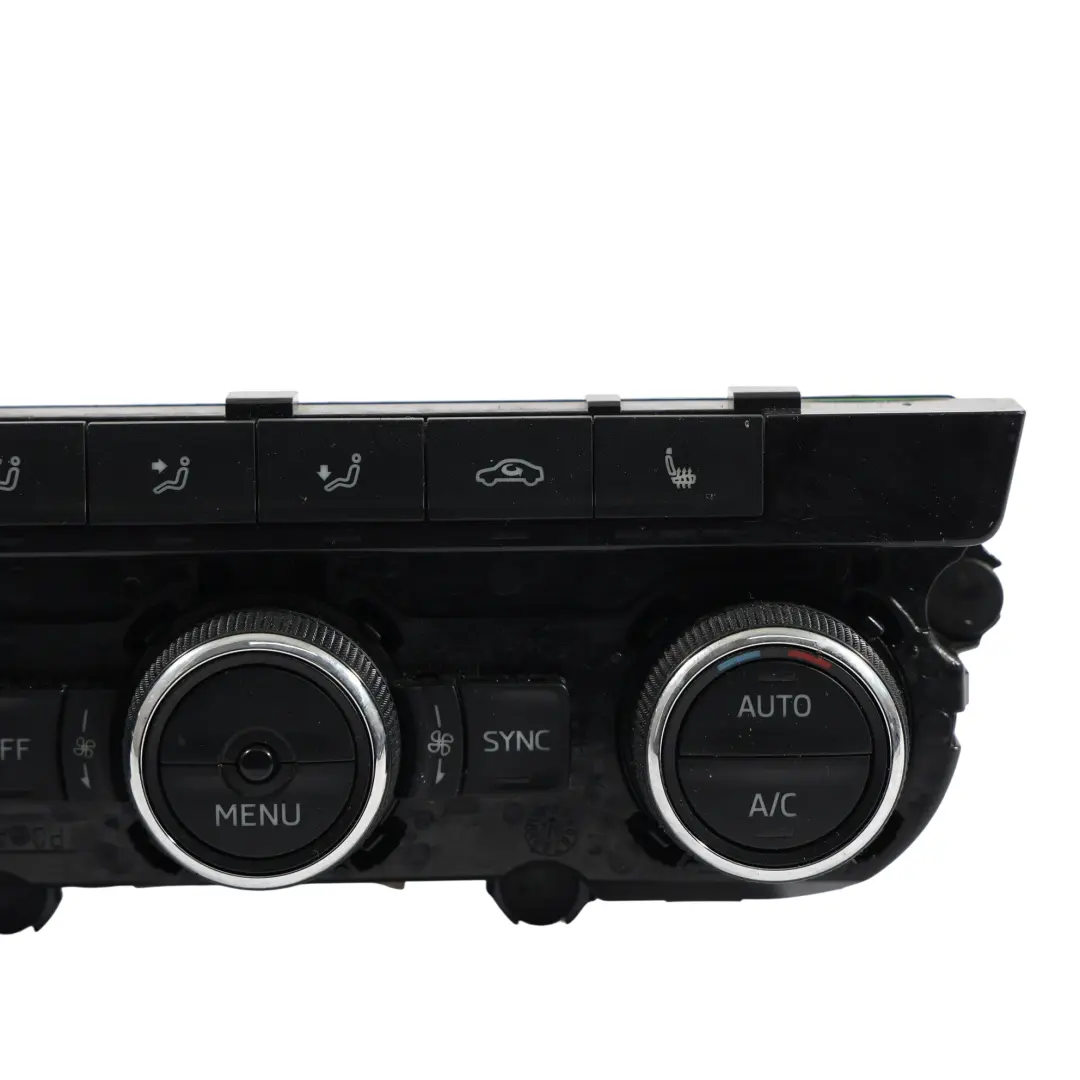 Skoda Octavia 5E Air Conditioning Climate Control Panel Switch - SKU 5E0907044AC - Part number 5E0907044AC
