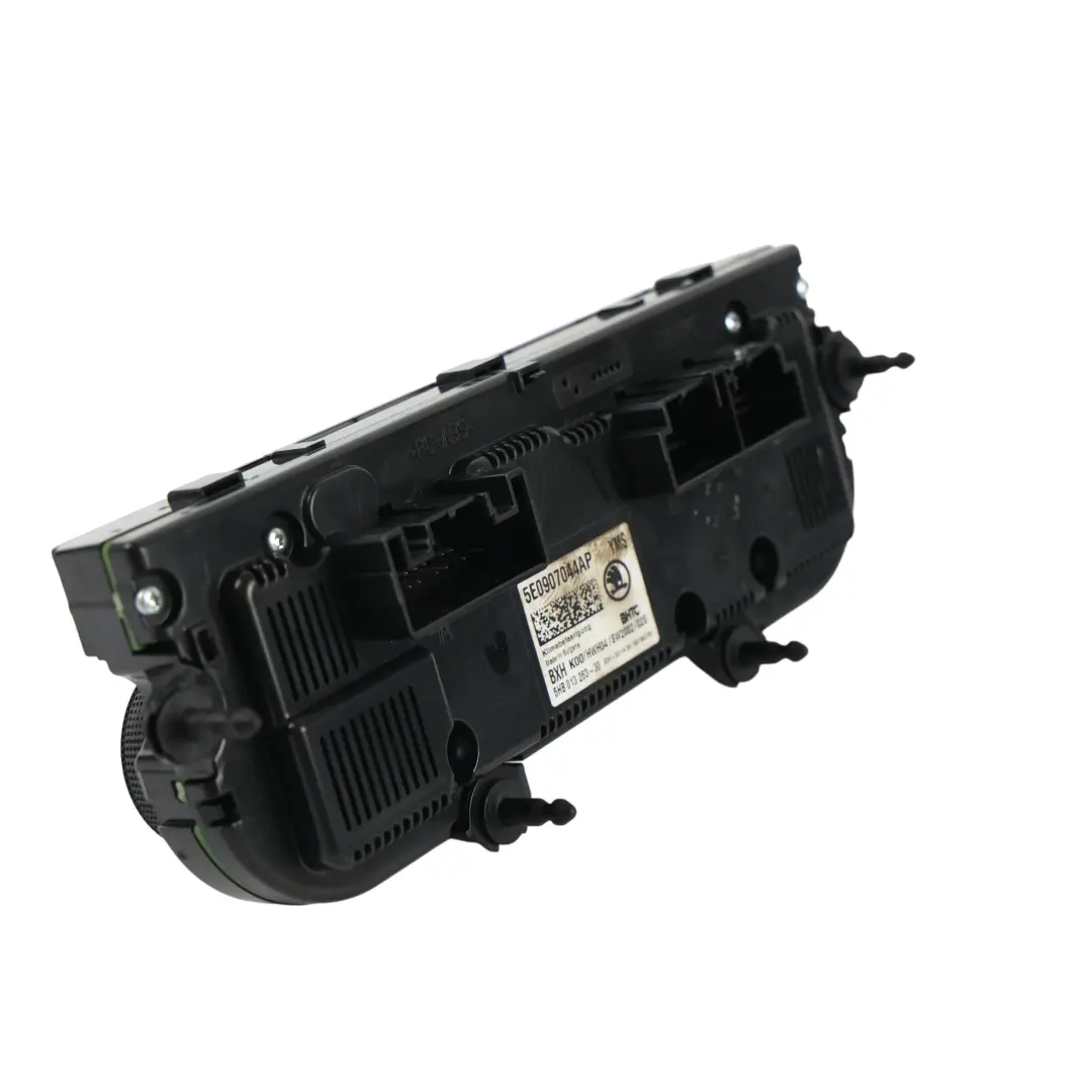 MK3 5E A/C Heater Climate Control Panel Switch to Skoda Octavia with Part number 5E0907044AP Skoda Octavia MK3 5E A/C Heater Climate Control Panel Switch - SKU 5E0907044AP - Part number 5E0907044AP