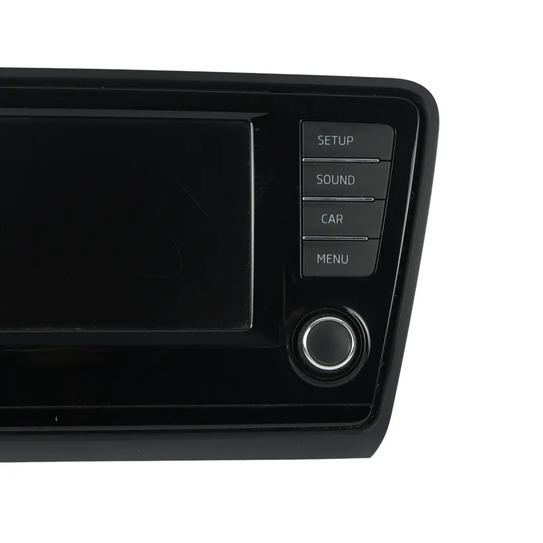 Skoda Octavia 5E Sat Navi Stereo Radio Display Audio Head Unit Player - SKU 5E0919605H - Part number 5E0919605H