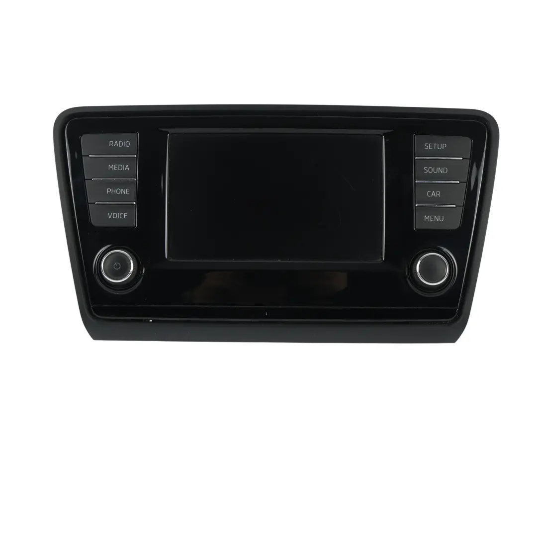Sat Navi Stereo Radio Display Audio Head Unit Player to Skoda Octavia 5E with Part number 5E0919605H Skoda Octavia 5E Sat Navi Stereo Radio Display Audio Head Unit Player - SKU 5E0919605H - Part number 5E0919605H