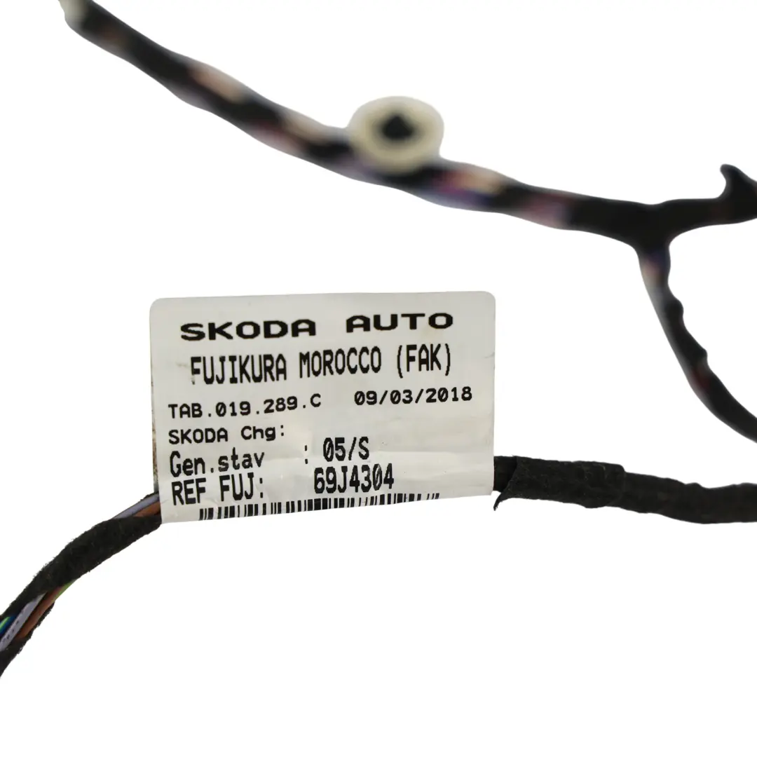 Arnés Cableado Puerta Trasera Derecha para Skoda Octavia con número de pieza 5E0971694M Skoda Octavia Arnés Cableado Puerta Trasera Derecha - SKU 5E0971694M - Número de pieza 5E0971694M