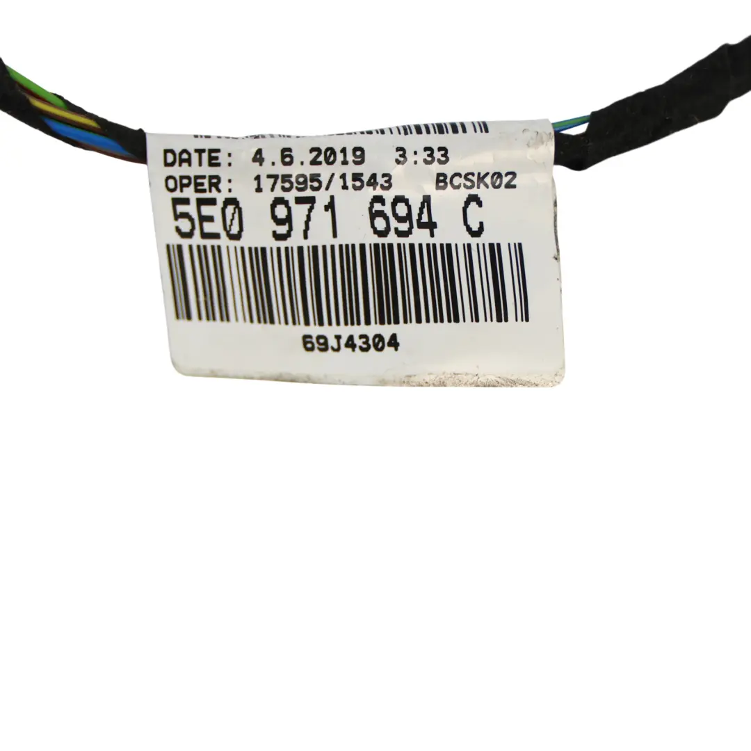 Skoda Octavia Cablaggio Elettrico Porta Posteriore Destro - SKU 5E0971694M - Numero di parte 5E0971694M