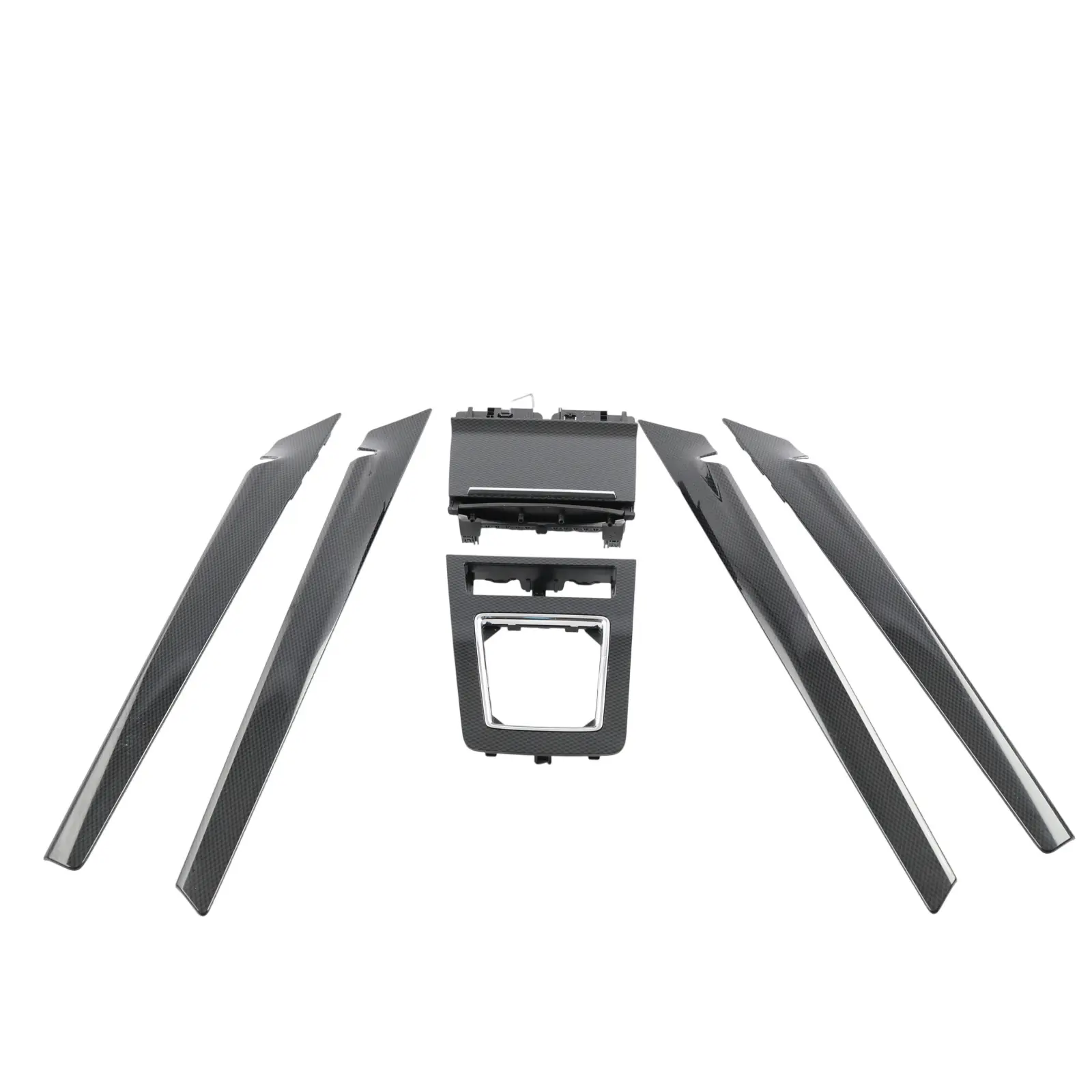 Skoda Octavia MK3 5E Interior Door Centre Console Trim Strips SET KIT 5E2863212E