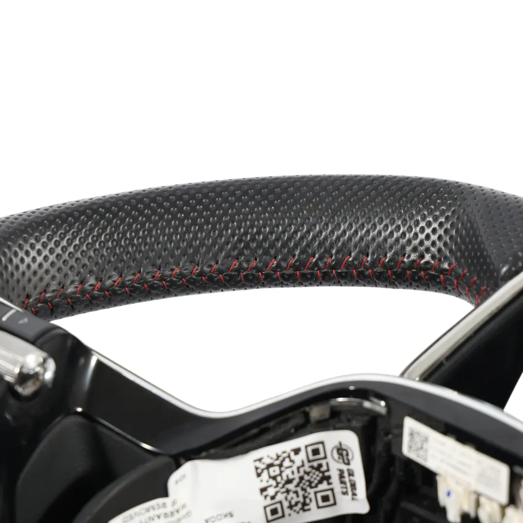 Skoda Octavia MK4 VRS Volante In Pelle Riscaldato A Fondo Piatto - SKU 5E3419093CD - Numero di parte 5E3419093CD