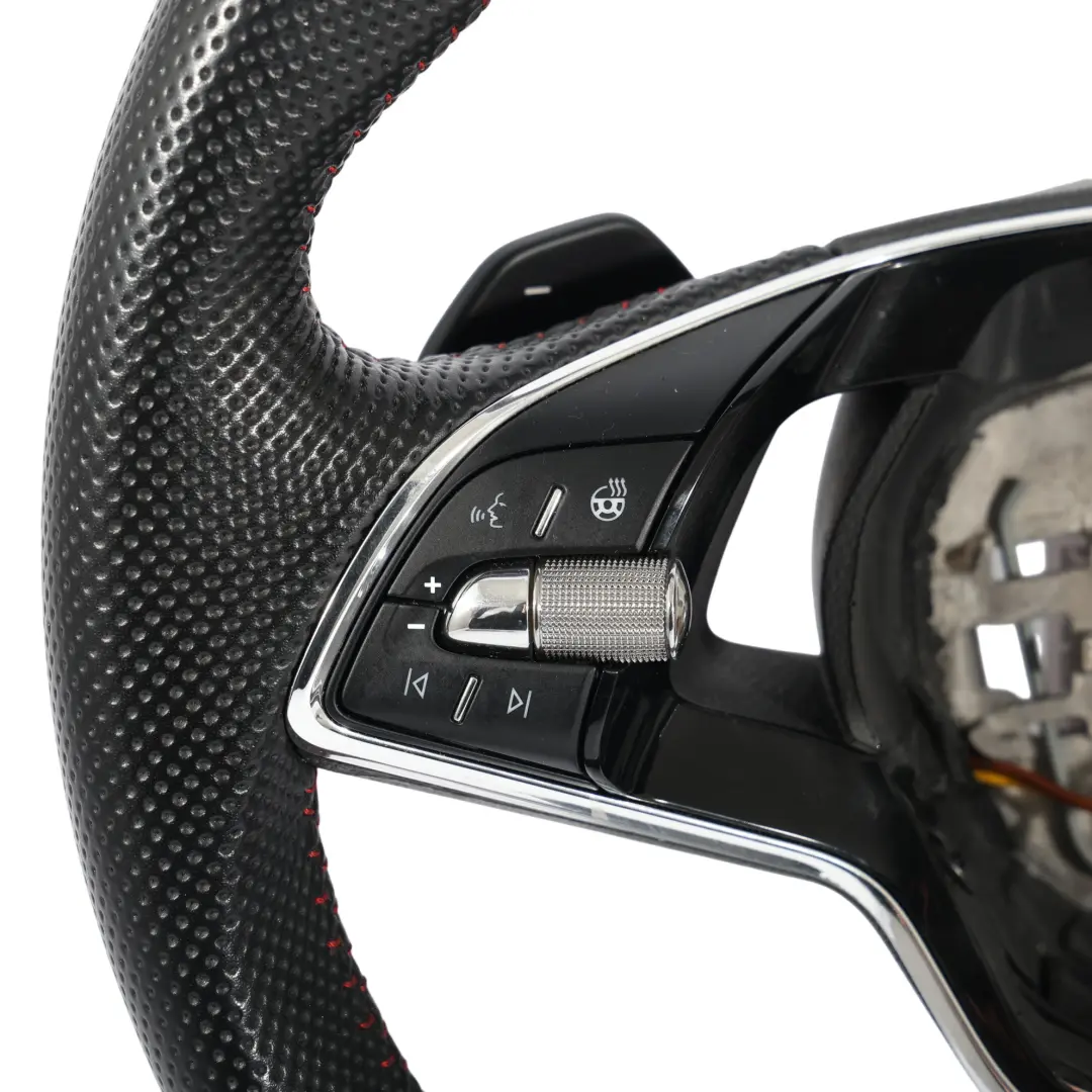 Skoda Octavia MK4 VRS Lenkrad Leder Beheizt Flache Unterseite - SKU 5E3419093CD - Teilenummer 5E3419093CD