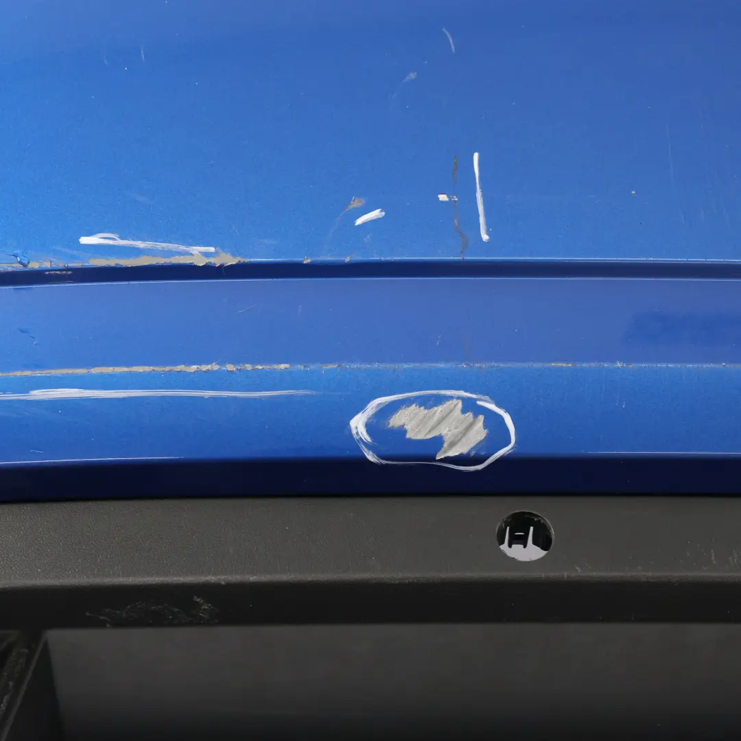 Skoda Octavia 5E Rear Bumper RS Trim Panel Cover Race Blue Metallic - F5W - SKU 5E5807421G-RAB - Part number 5E5807421G