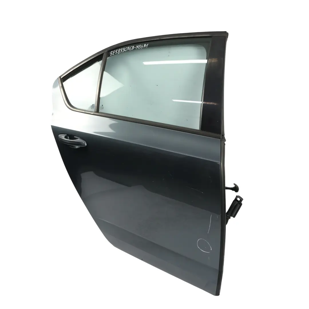 Skoda Octavia 5E Door Rear Right O/S Cover Panel Metal Grey - F7Y - SKU 5E5833056B-MEGR1 - Part number 5E5833056B