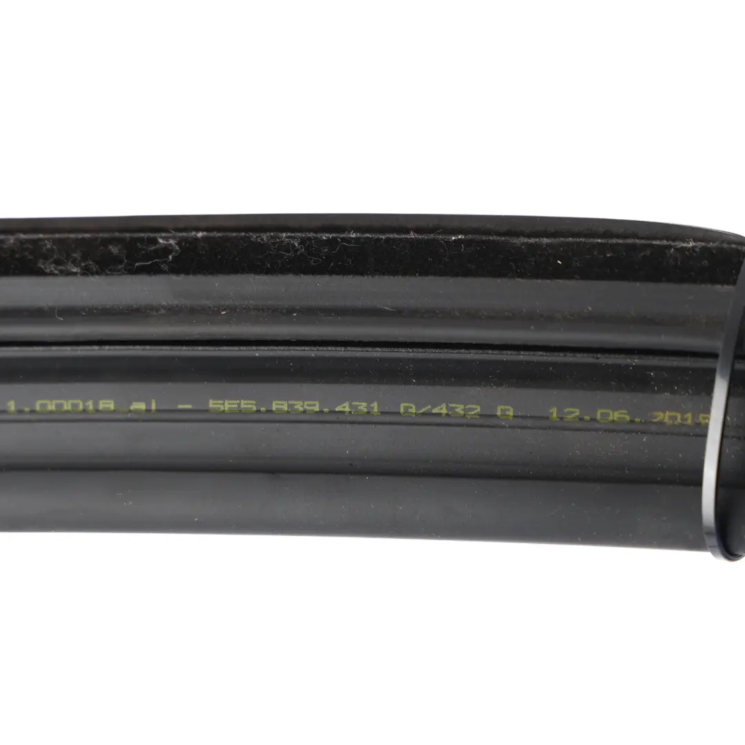 Mk3 Hatchback Rear Door Window Guide Frame Right O/S to Skoda Octavia with Part number 5E5839432G Skoda Octavia Mk3 Hatchback Rear Door Window Guide Frame Right O/S - SKU 5E5839432G - Part number 5E5839432G