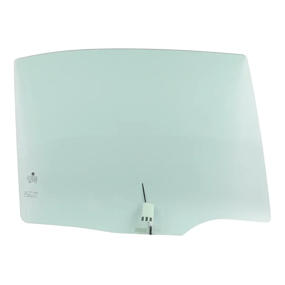 Skoda Octavia MK3 5E Rear Door Window Glass Green AS2 Right O/S 5E5845206C