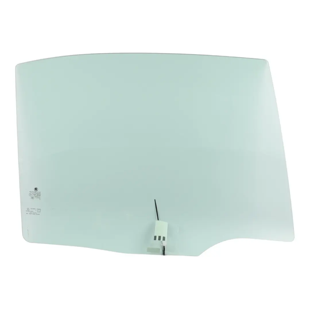MK3 5E Rear Door Window Glass Green AS2 Right O/S to Skoda Octavia with Part number 5E5845206C Skoda Octavia MK3 5E Rear Door Window Glass Green AS2 Right O/S - SKU 5E5845206C - Part number 5E5845206C