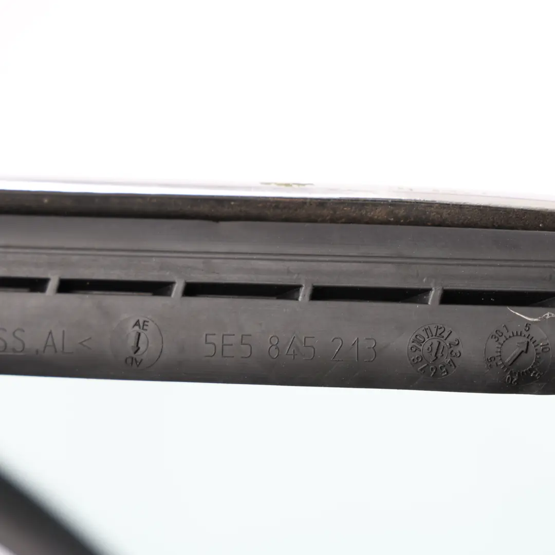 Skoda Octavia Mk3 Saloon Rear Door Quarter Window Glass Left N/S AS2 - SKU 5E5845213T - Part number 5E5845213T