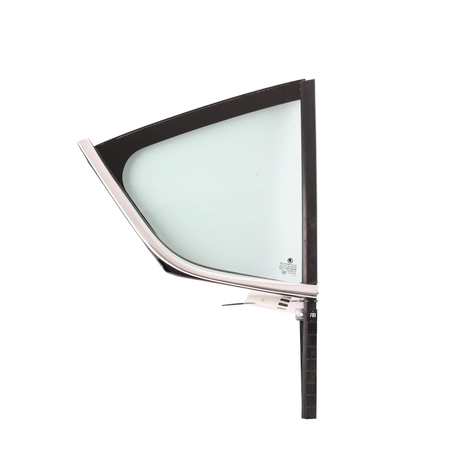 Skoda Octavia Mk3 Saloon Rear Door Quarter Window Glass Right O/S AS2 5E5845214T