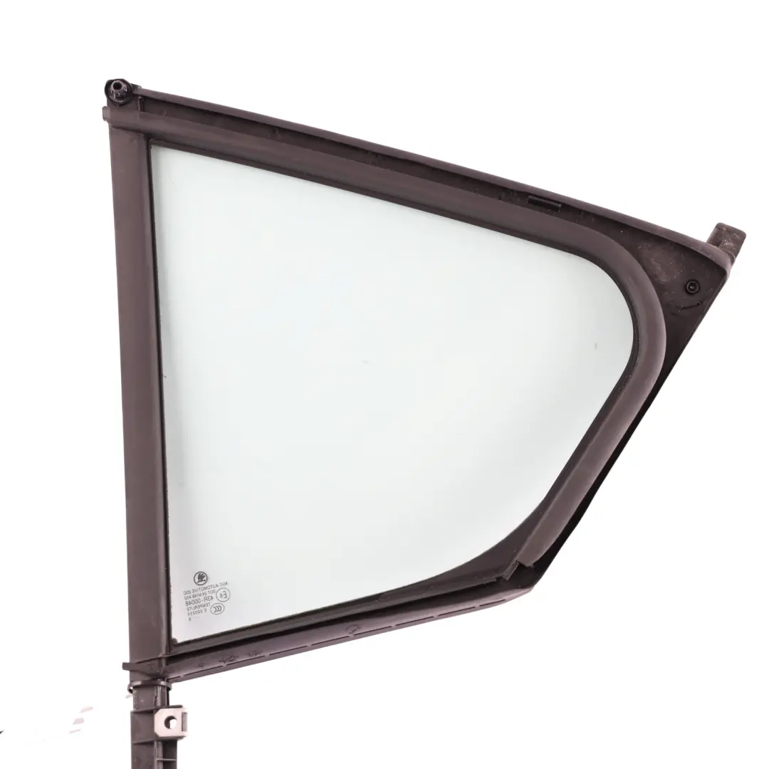Mk3 Saloon Rear Door Quarter Window Glass Right O/S AS2 to Skoda Octavia with Part number 5E5845214T Skoda Octavia Mk3 Saloon Rear Door Quarter Window Glass Right O/S AS2 - SKU 5E5845214T - Part number 5E5845214T