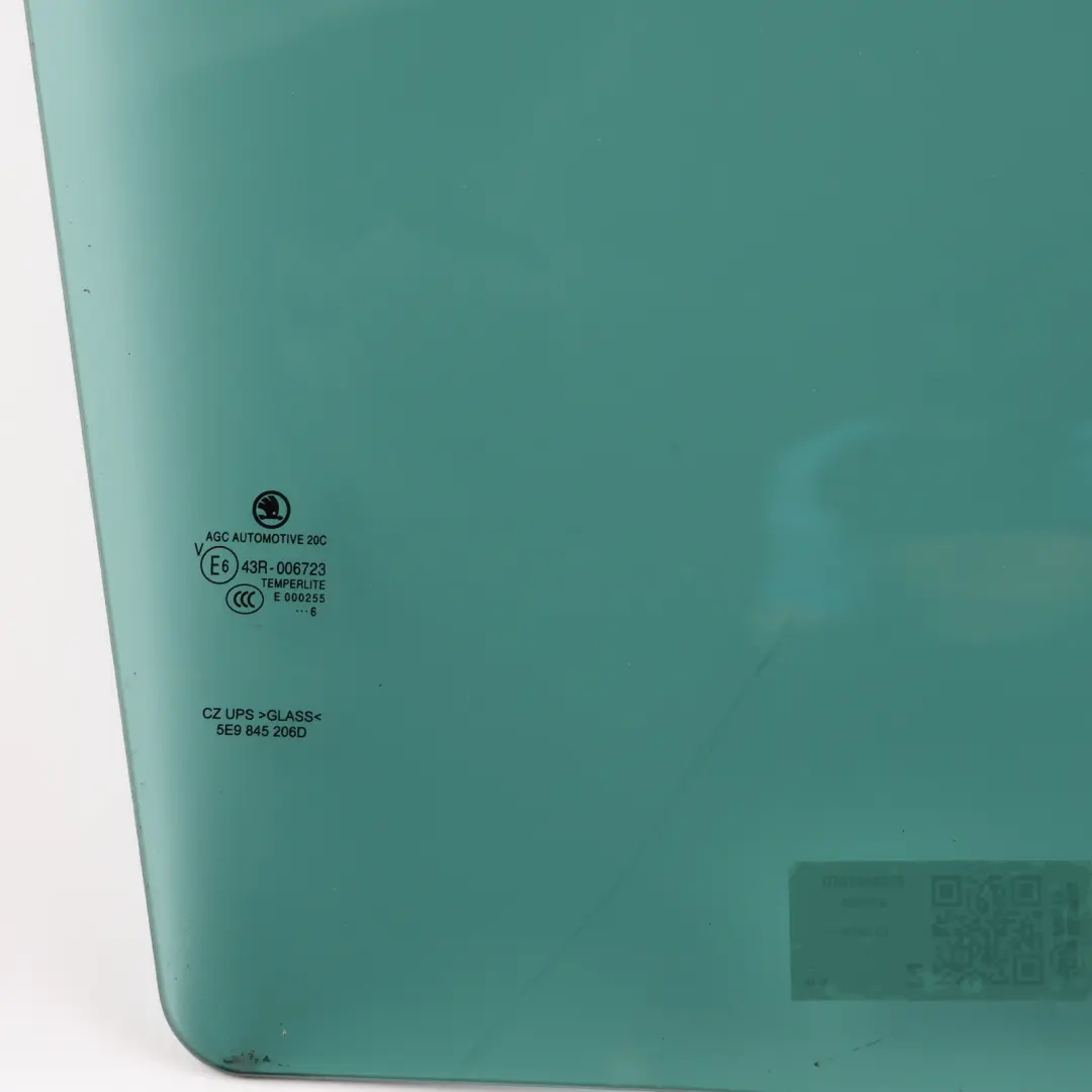 Mk3 Estate Rear Side Window Glass Glazing Right O/S to Skoda Octavia with Part number 5E9845206D Skoda Octavia Mk3 Estate Rear Side Window Glass Glazing Right O/S - SKU 5E9845206D - Part number 5E9845206D