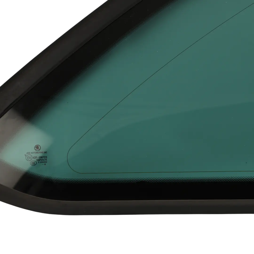 Skoda Octavia Mk3 5E Quarter Window Glass Rear Right O/S - SKU 5E9845298H - Part number 5E9845298H