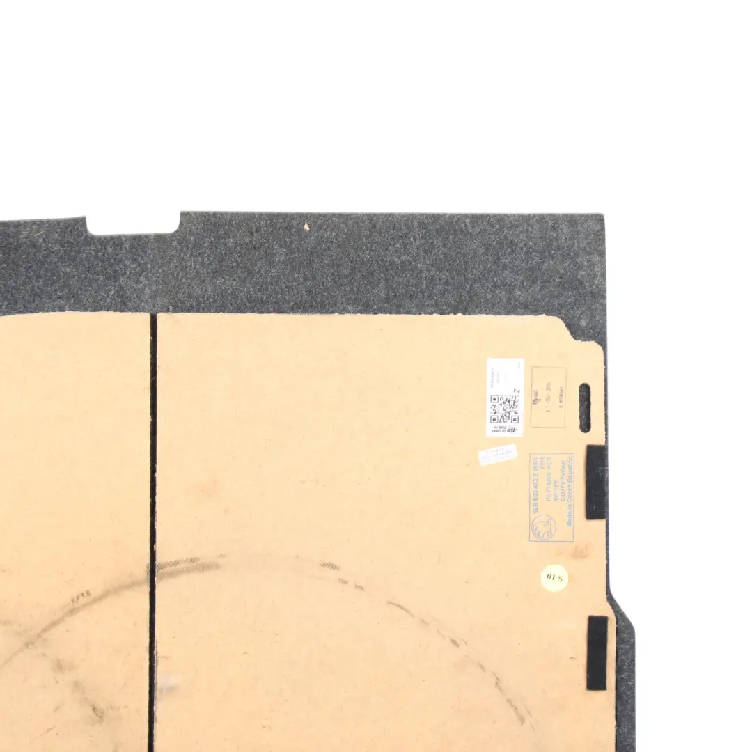 Mk3 5E Trunk Boot Floor Carpet Cover Liner Cover Panel to Skoda Octavia with Part number 5E9863463E Skoda Octavia Mk3 5E Trunk Boot Floor Carpet Cover Liner Cover Panel - SKU 5E9863463E - Part number 5E9863463E