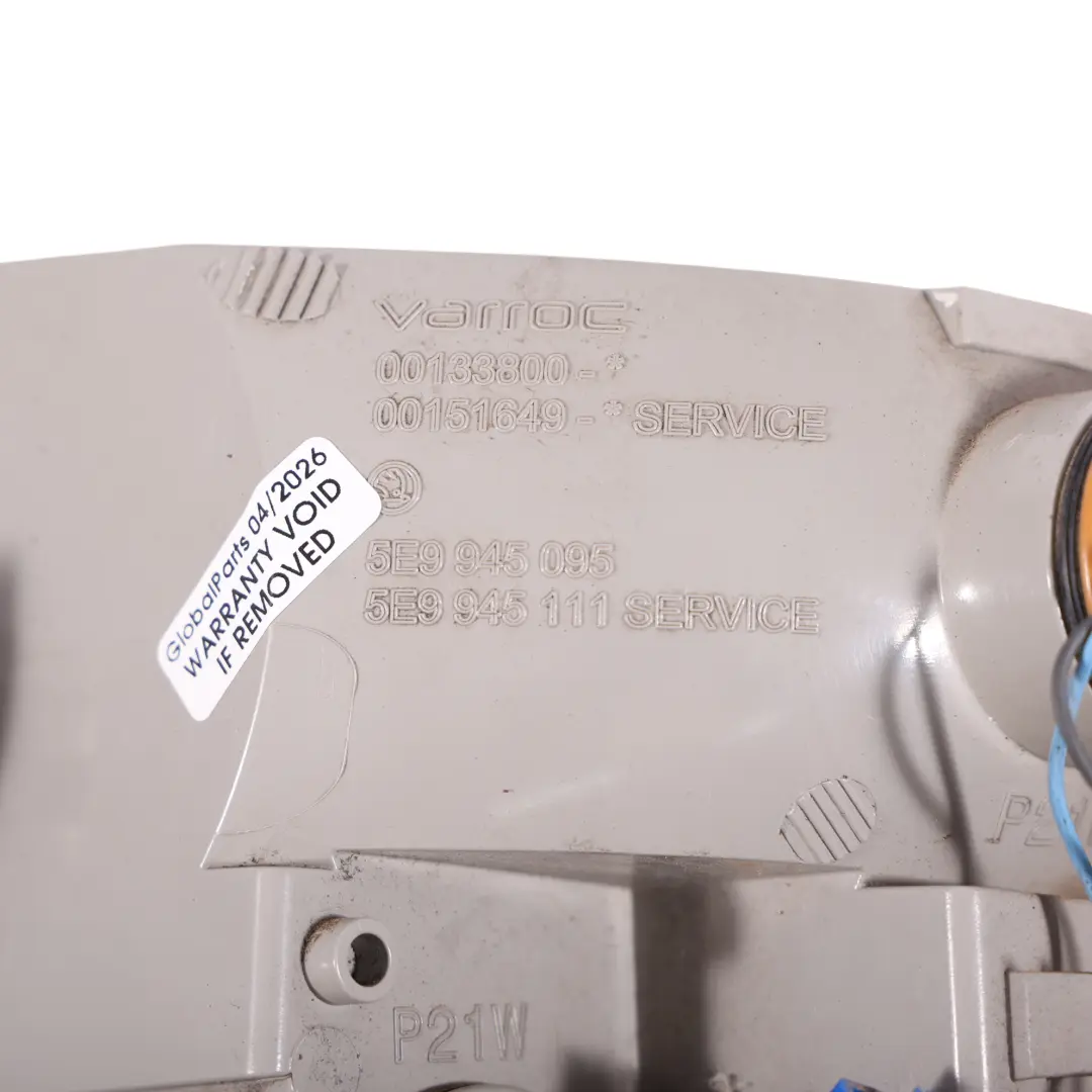 Skoda Octavia 5E Lampa Tylna Lewa LED - SKU 5E9945111 - Numer Części 5E9945111