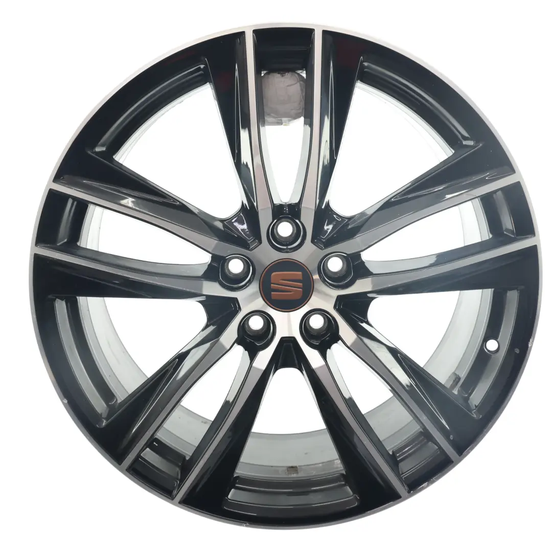 5F Alu Felge 19" 8J ET:50 5F0601025A für Seat Leon Cupra mit Teilenummer 5F0601025AC Seat Leon Cupra 5F Alu Felge 19" 8J ET:50 5F0601025A - SKU 5F0601025AC-1 - Teilenummer 5F0601025AC
