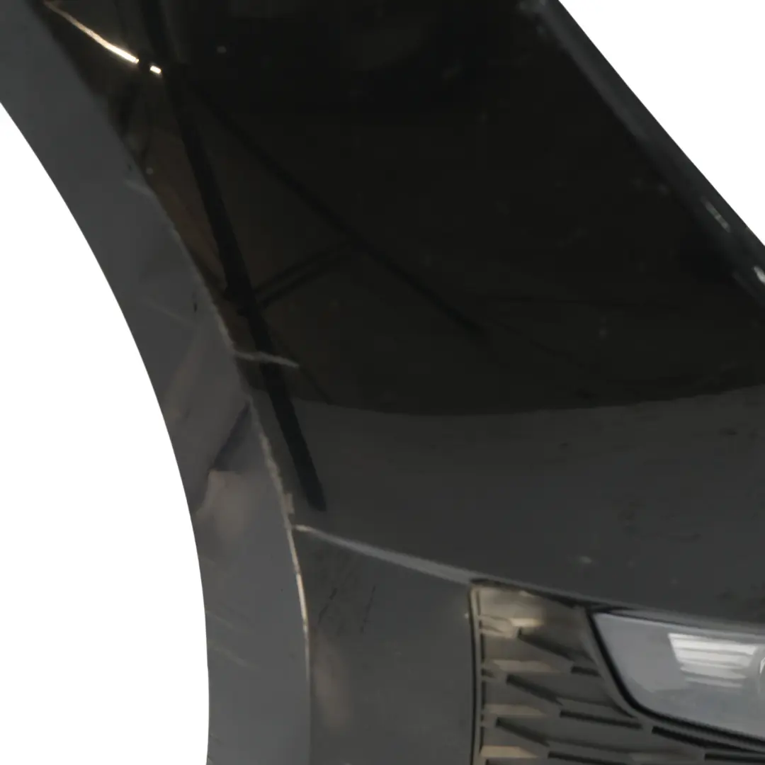 Mk3 FR Front Bumper Trim Panel Cover Mythical Black Metallic - Y9T to Seat Leon with Part number 5F0807217EN Seat Leon Mk3 FR Front Bumper Trim Panel Cover Mythical Black Metallic - Y9T - SKU 5F0807217EN-MYB - Part number 5F0807217EN
