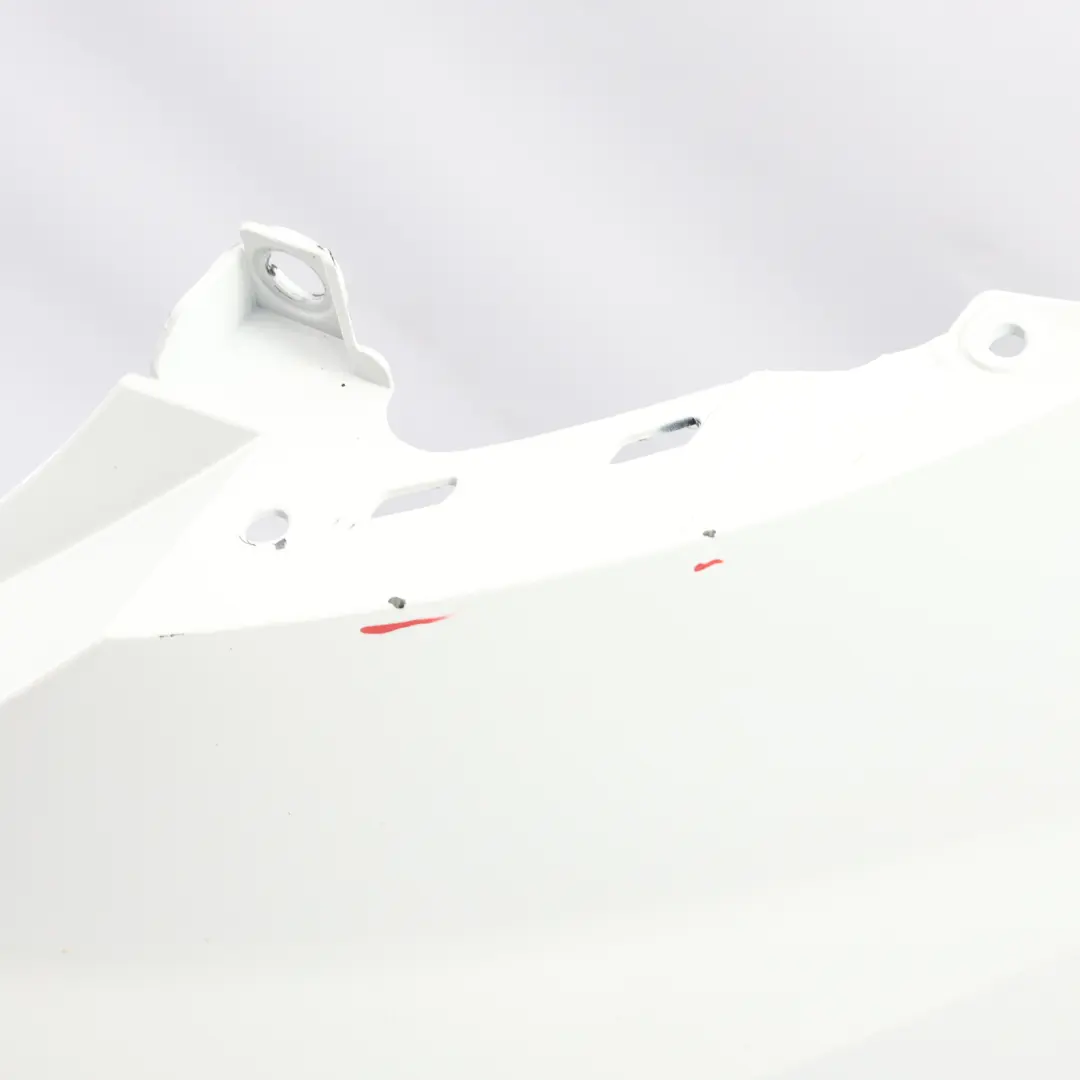 Seat Leon Mk3 Rear Bumper Facelift Panel Cover Trim Nevada White - S9R - SKU 5F0807421AC-BNE - Part number 5F0807421AC