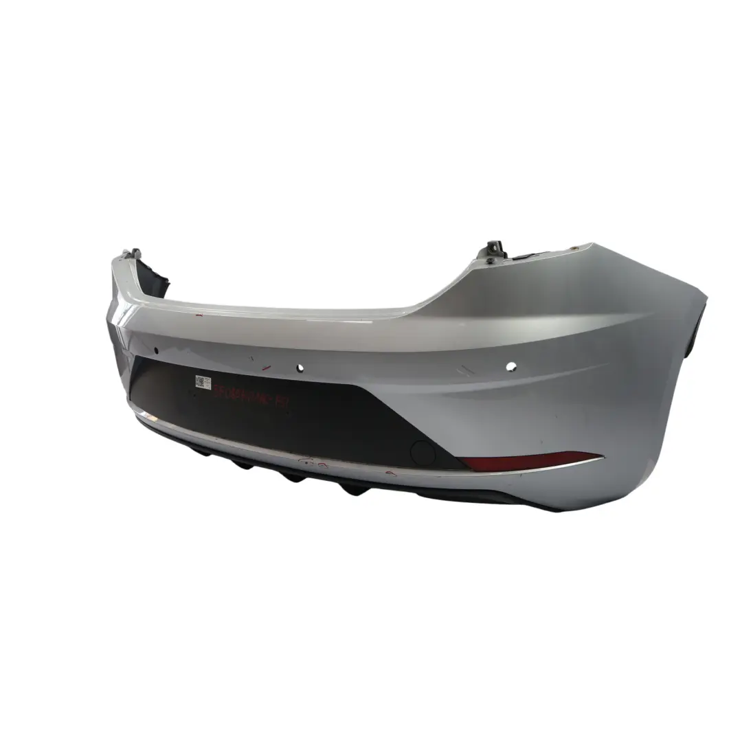Seat Leon Mk3 Tylny Zderzak Lift Cupra Foil Silver Srebrny Metalik - Z7G - SKU 5F0807421AC-FSI - Numer Części 5F0807421AC