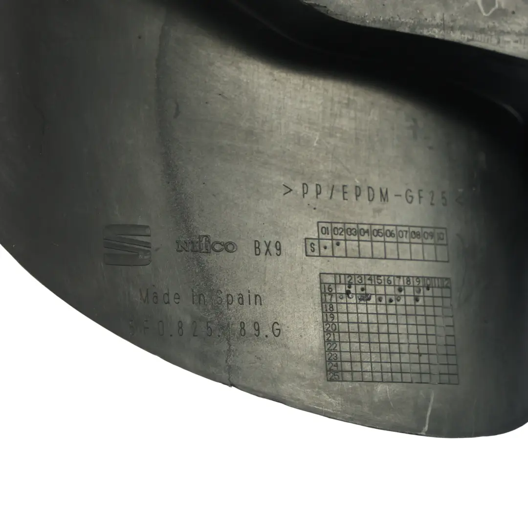 MK3 Panneau Protection Pare-Chocs Arrière Dessous Caisse pour Seat Leon à propos du numéro de pièce 5F0825189G Seat Leon MK3 Panneau Protection Pare-Chocs Arrière Dessous Caisse - SKU 5F0825189G - Numéro de pièce 5F0825189G