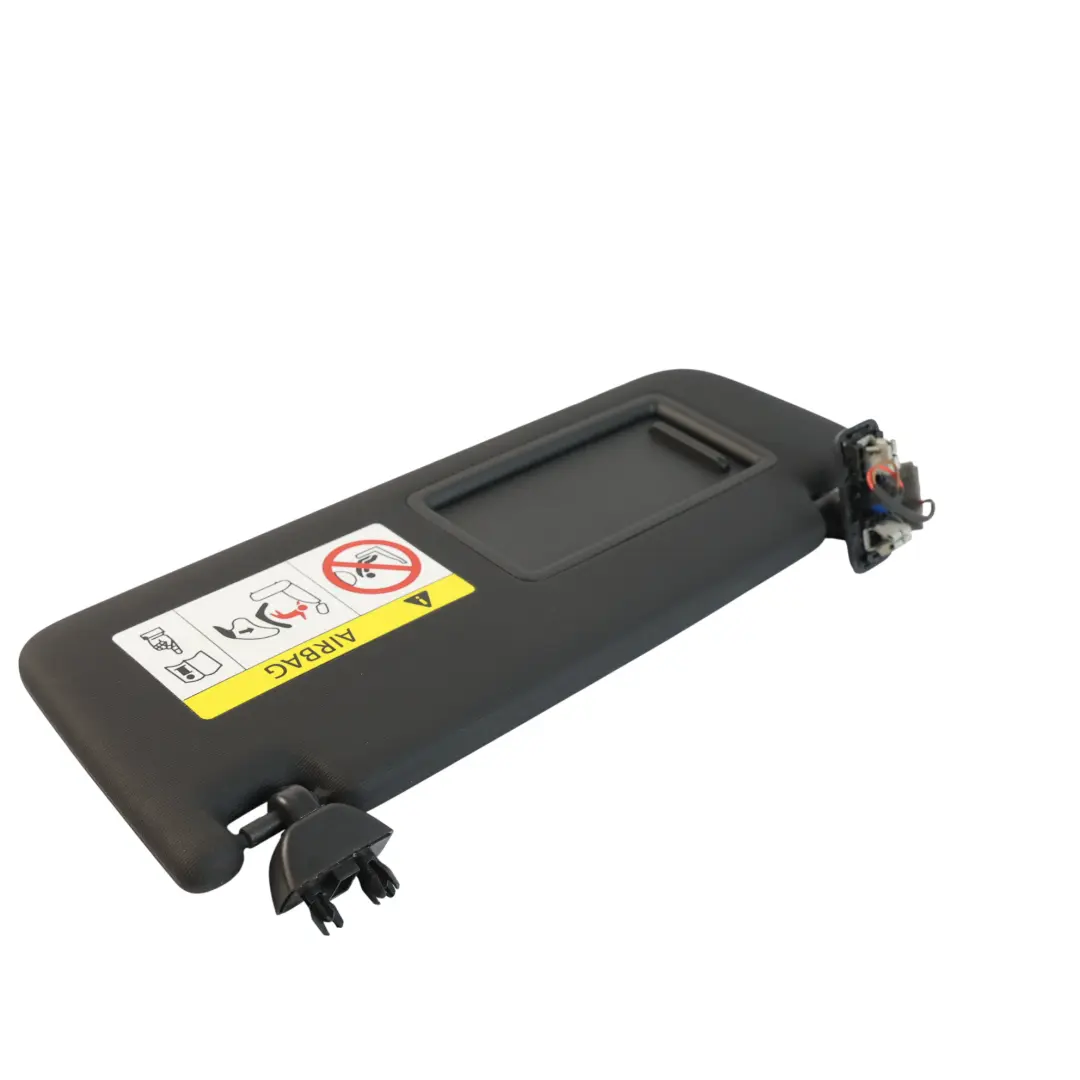 MK3 Parasole Pannello Nero Anteriore Sinistro per Seat Leon Cupra con numero di parte 5F0857551AL Seat Leon Cupra MK3 Parasole Pannello Nero Anteriore Sinistro - SKU 5F0857551AL - Numero di parte 5F0857551AL