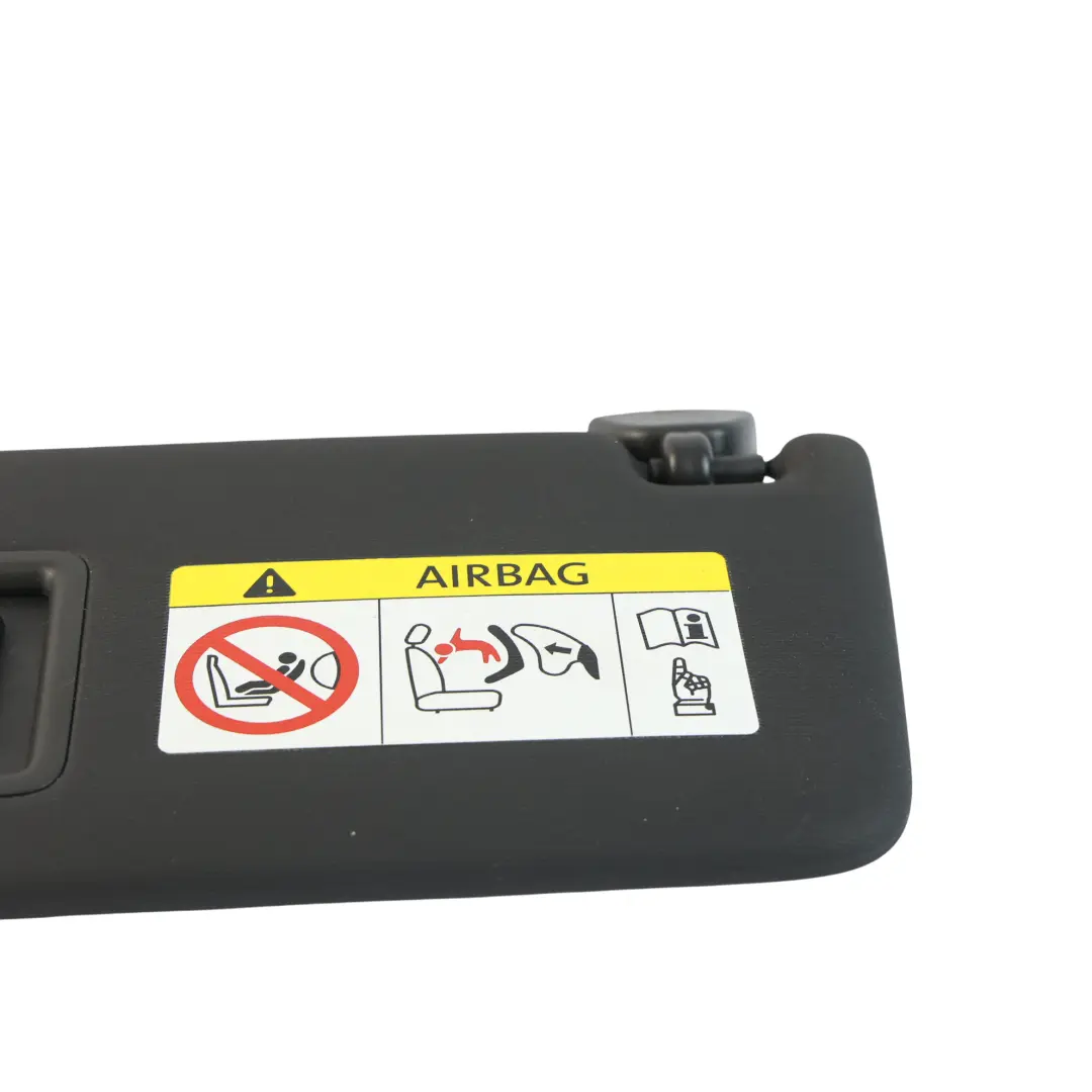 Seat Leon Cupra MK3 Parasole Pannello Nero Anteriore Sinistro - SKU 5F0857551AL - Numero di parte 5F0857551AL