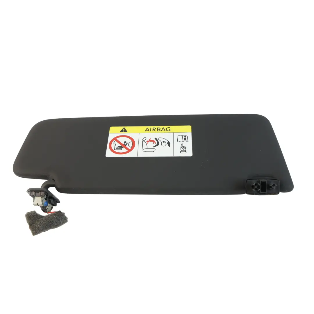 Seat Leon Cupra MK3 Parasole Pannello Nero Anteriore Sinistro - SKU 5F0857551AL - Numero di parte 5F0857551AL